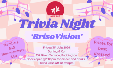ALIA QLD Trivia Night: 